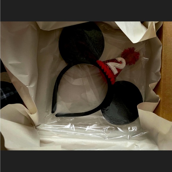 2nd Birthday Mickey Mouse Ears - Picture 2 of 5